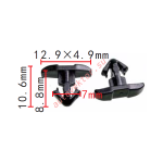 TOYOTA 65487-60010 Клипса  7x8.8x12.9mm