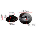 Suzuki 09148-05037 клипса 10x6.2x24.1mm d5.1mm