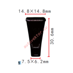 MERCEDES 9019880025 клипса 7.5x30.6x14.8mm
