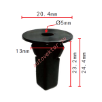 Toyota 90189-06157  клипса  13.6x23.2x20.2mm  d5mm