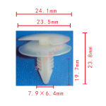 GM 20480475 клипса 8x19,5x24mm