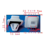 Honda 90501-69A-003 клипса  13.6x12x23.7mm  7.7x5mm