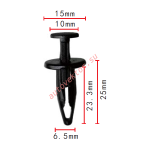 GM,FORD 15681408, N803709S клипса  6.5x23.3x15mm