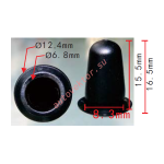 LAND ROVER LR002229 Клипса  8.3x15.5x12.4mm  d6.8mm