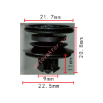 VAG, VW, AUDI 3B0-868-243 клипса  9x11x21.7mm