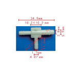 GM,FORD,CHRYSLER14025274, 14031144, 383016, 4241362 4*5.9*4mm Коннектор