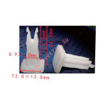 TOYOTA RAW4 втулка под саморез  6.9x22.3x13.8mm
