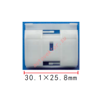 RENAULT  7701040837 клипса 10x11.3x18.9mm 30.1x25.8mm