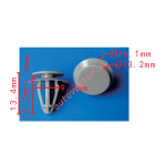 MERCEDES A0009905792 Клипса  9.2x13.2x16.1mm