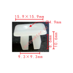 Втулка под саморез GM  9.3x8.6x15.9mm d4.9mm