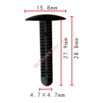 HONDA 90669-SP0-003ZA клипса  4.7x27.9x15.8mm