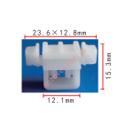 Mercedes A0019885181 клипса  23.6x12.8x15.3mm  12.1mm