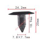 FORD , CHRYSLER , VW 385661-S, 6003349, 6032363, N989022  7.8x18.9x24.2mm