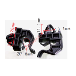 HYUNDAI 81174-2L000 Клипса  13.1x11.1x24.1mm  d7.8mm