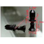 UNIVERSAL Клипса крепления багажной полки 4,6x8.1x6.4mm