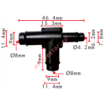GM,FORD 472815, 801471 коннектор  9x9x6.2mm