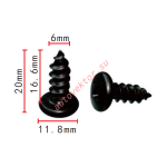 Саморез 6x16,6x11,8 mm