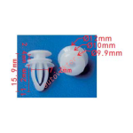 GM 90560163 Клипса крепления зеркала  7.2x11.2x12mm