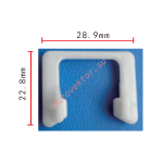 VW, VAG, AUDI 357-837-242 Клипса  22.8x28.9mm