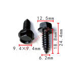 Ford 55914S2 Саморез металл. 6.2x18.8x12.5 mm