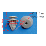 MAZDA KD53-51-W24 Клипса 11x14.3x18.3mm