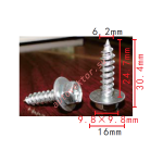 Toyota 90159-60488 Саморез с пресс шайбой 6,2x24,7x16 mm