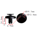TOYOTA 90467-07215 Клипса  6.9x10.5x19.7mm